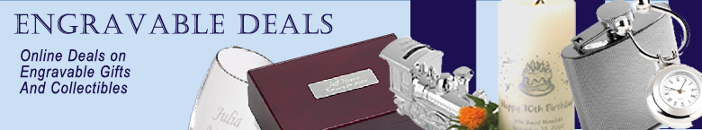 Engravable Deals - Your source for the best prices on engravable gifts